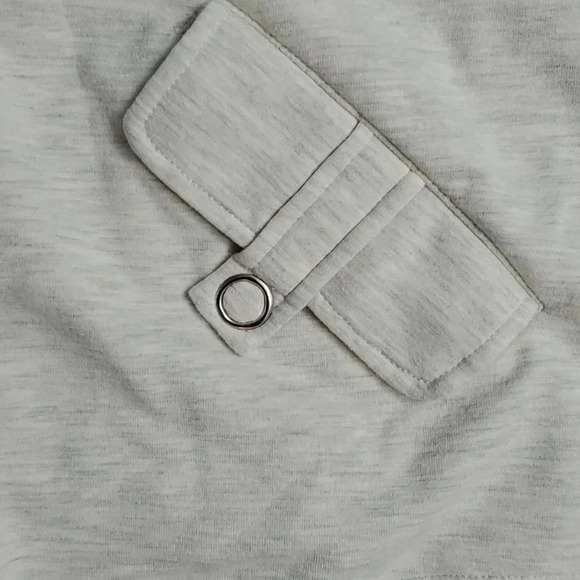 Motto snap up short sleeve jacket - Picture 5 of 7